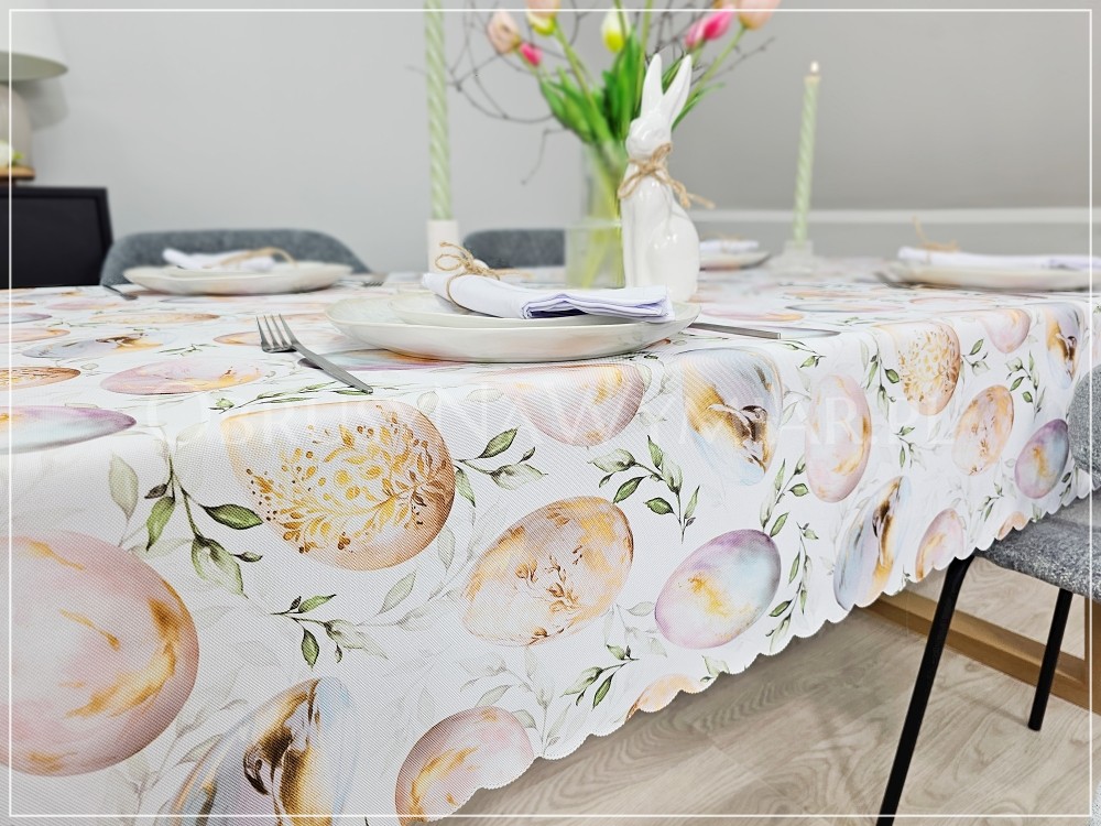 Obrus plamoodporny AKWARLOWE PISANKI